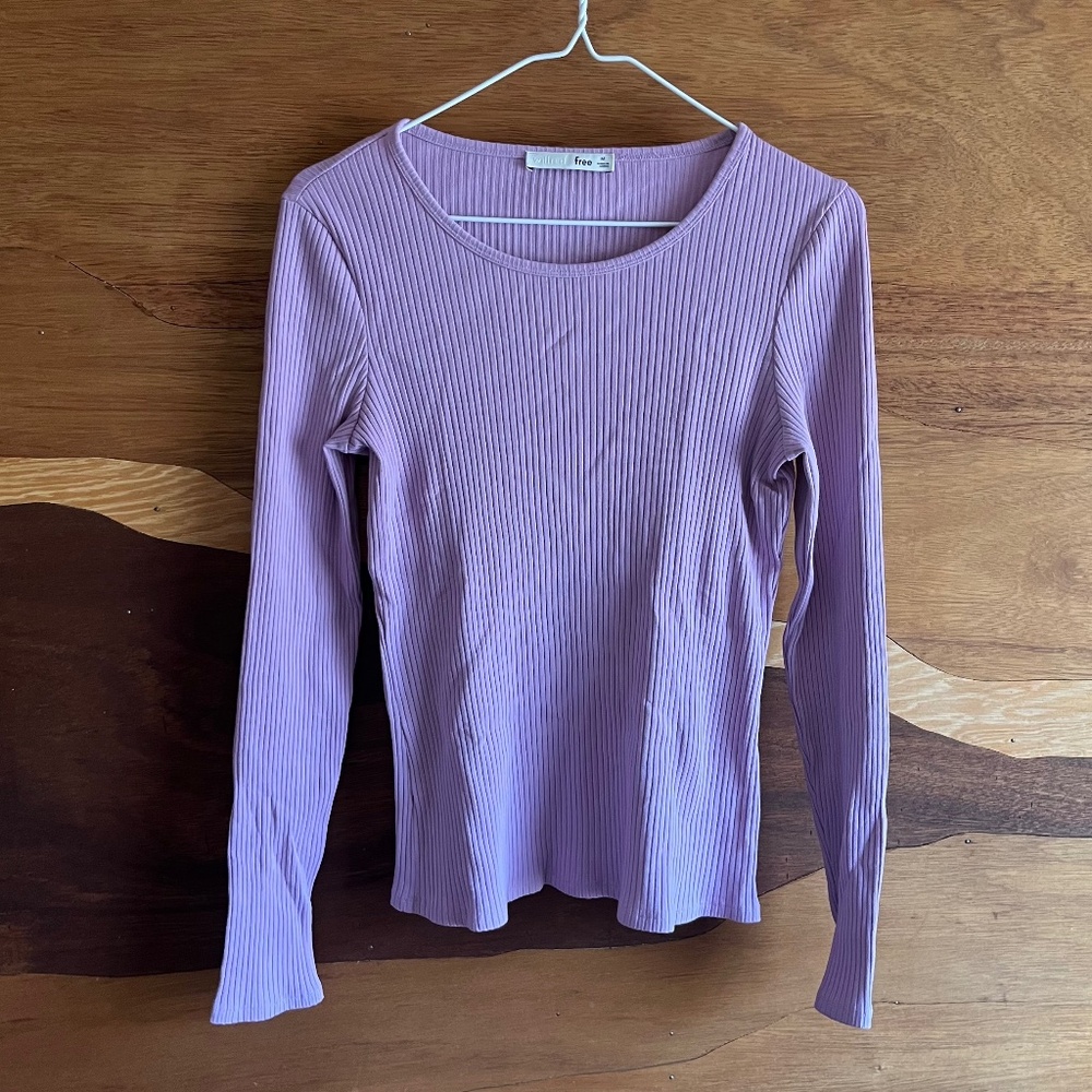 Wilfred free stretchy ribbed long sleeve M